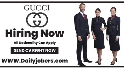 gucci career italia|gucci careers work from home.